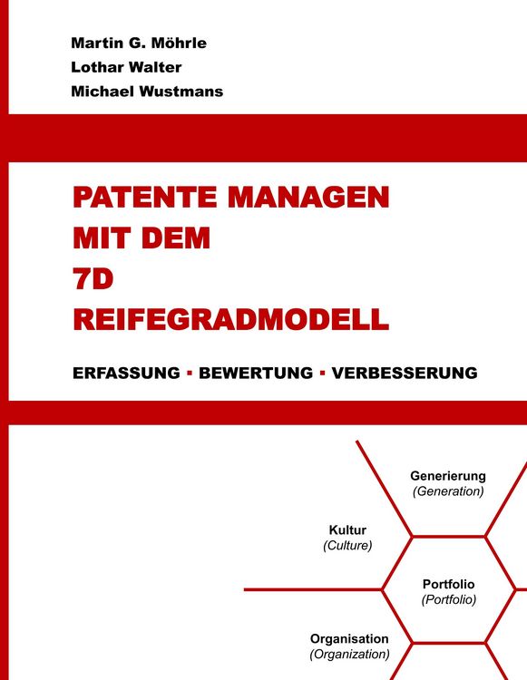 Produktbild: Patente managen mit dem 7D Reifegradmodell