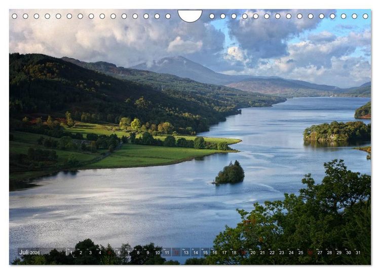 Produktbild: Reiseziel Schottland (Wandkalender 2026 DIN A4 quer), CALVENDO Monatskalender
