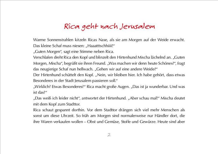 Produktbild: Rica und die Ostergeschichte