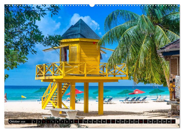 Produktbild: Barbados (hochwertiger Premium Wandkalender 2026 DIN A2 quer), Kunstdruck in Hochglanz