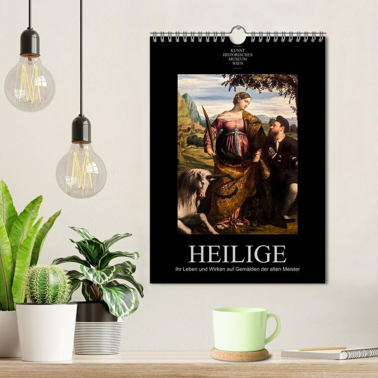 Produktbild: Heilige - Ihr Leben und Wirken auf Gem&auml;lden der alten Meister (Wandkalender 2026 DIN A4 hoch), CALVENDO Monatskalender
