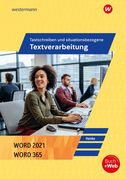 Produktbild: Tastschreiben und situationsbezogene Textverarbeitung mit WORD 2021