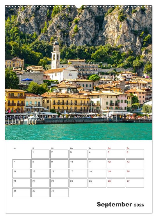Produktbild: Limone sul Garda - Urlaubsplaner (Wandkalender 2026 DIN A2 hoch), CALVENDO Monatskalender