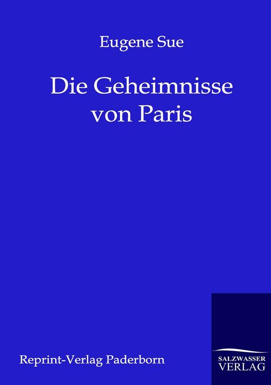 Produktbild: Die Geheimnisse von Paris