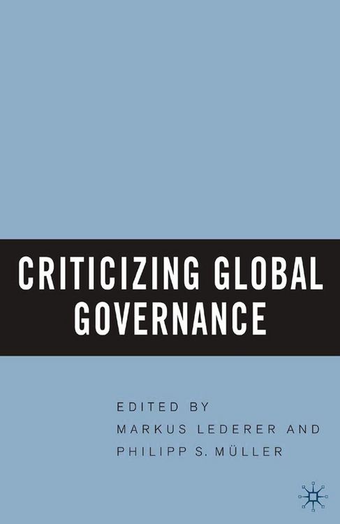Produktbild: Criticizing Global Governance
