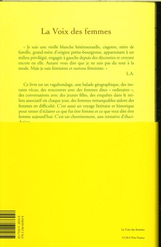 Produktbild: La voix des femmes