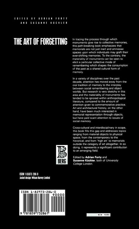 Produktbild: The Art of Forgetting