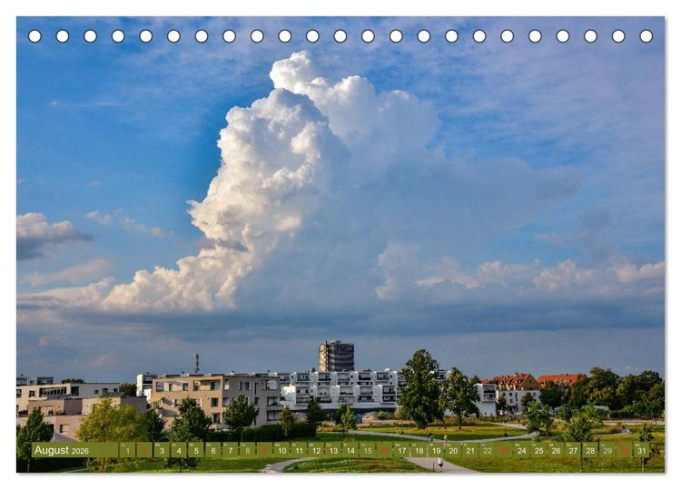 Produktbild: Augsburg &ndash; ein bisschen anders (Tischkalender 2026 DIN A5 quer), CALVENDO Monatskalender
