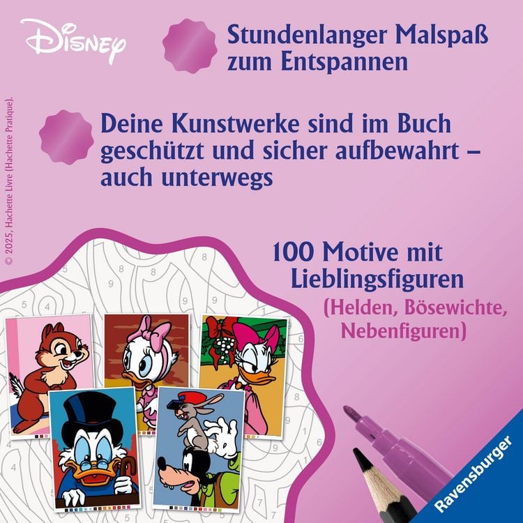 Produktbild: Disney - Malen nach Zahlen: Micky, Donald & Co.