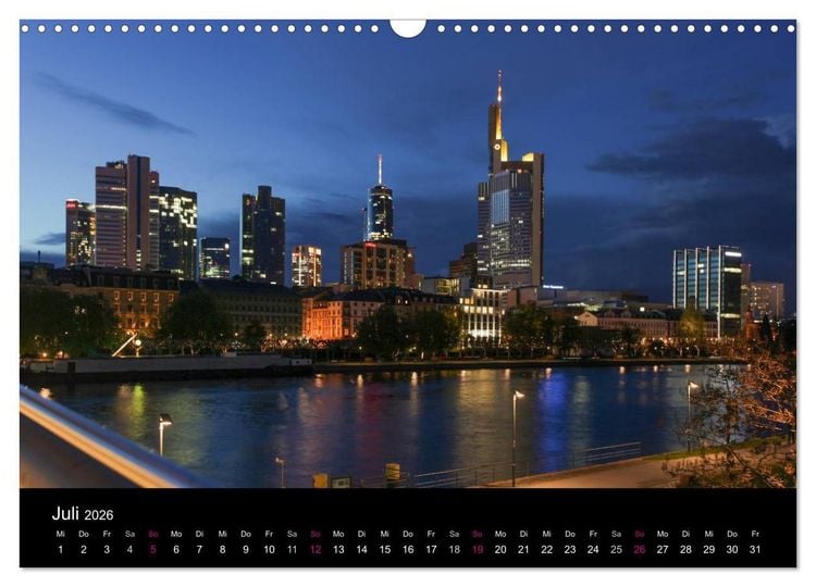 Produktbild: Luminale Frankfurt (Wandkalender 2026 DIN A3 quer), CALVENDO Monatskalender