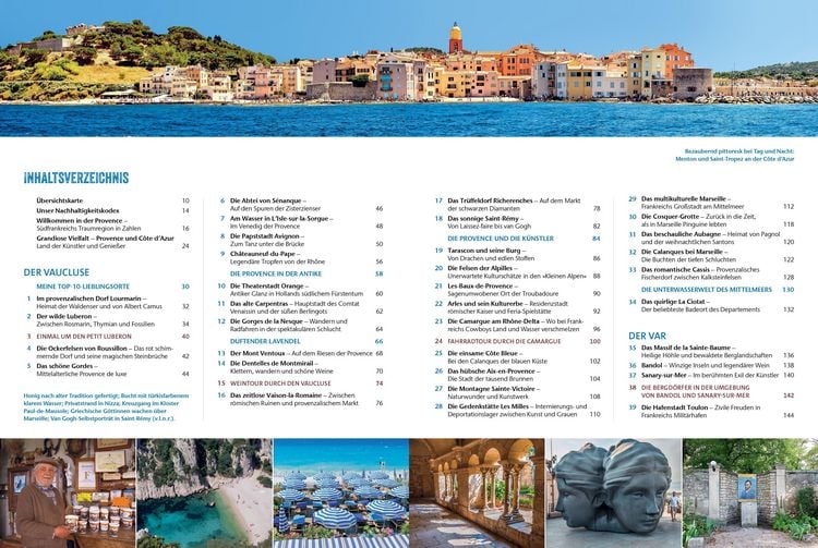 Produktbild: Das Reisebuch Provence mit Cote d&rsquo;Azur