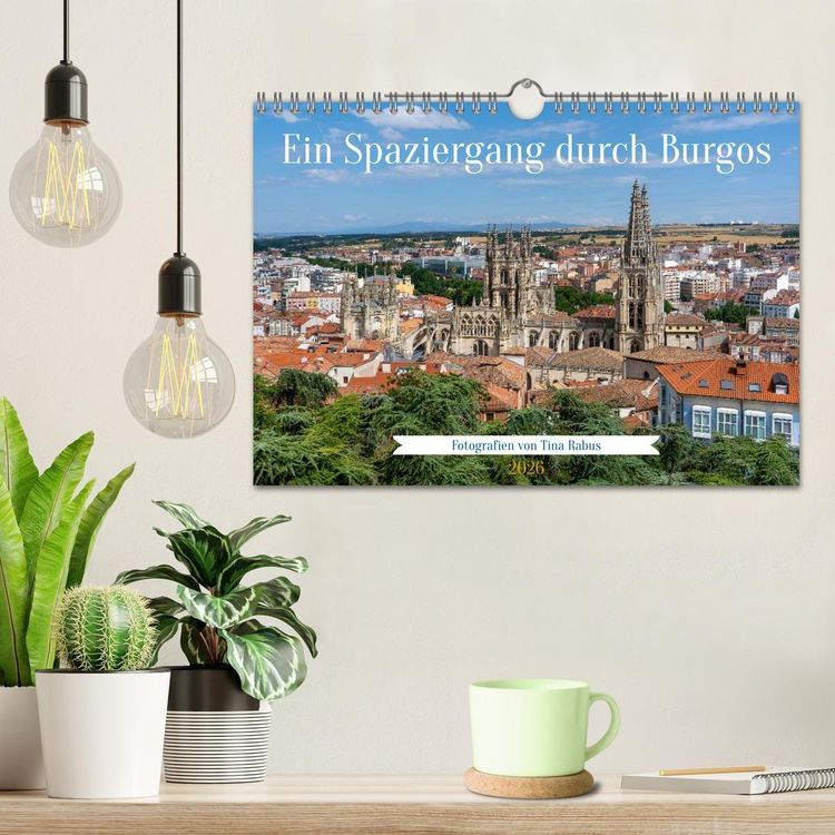 Produktbild: Ein Spaziergang durch Burgos (Wandkalender 2026 DIN A4 quer), CALVENDO Monatskalender