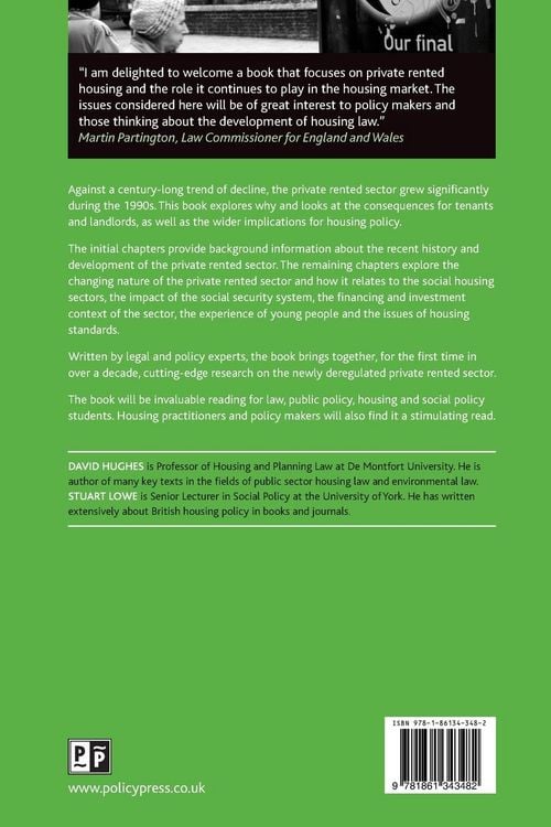 Produktbild: The private rented sector in a new century