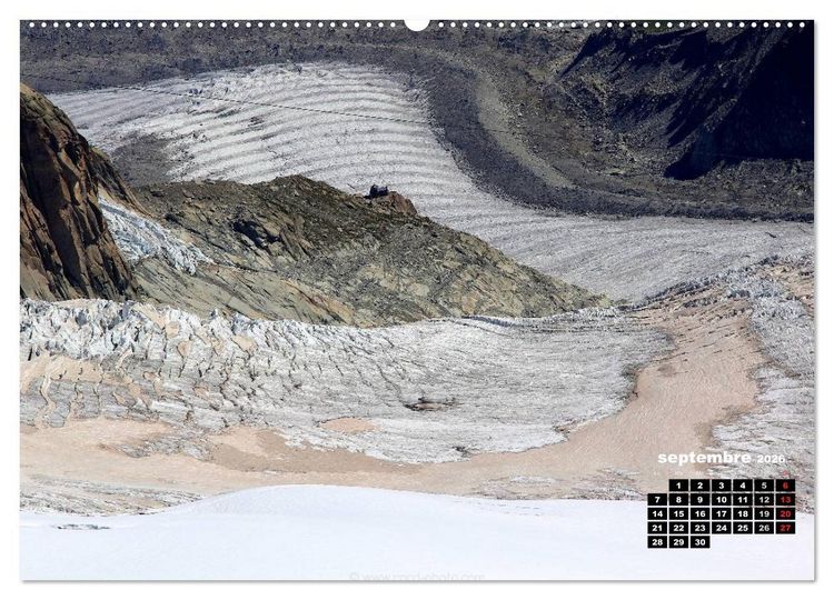 Produktbild: Les paysages de montagne Haute-Savoie (Calendrier mural 2026 DIN A2 vertical) calendrier de bureau