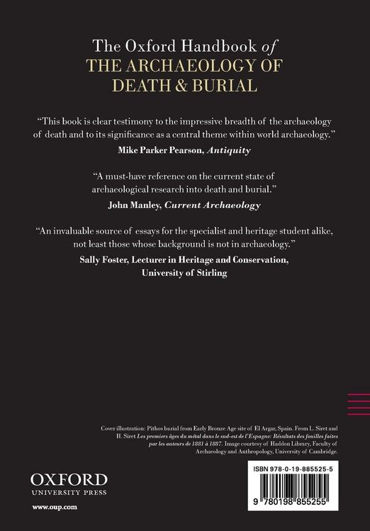 Produktbild: The Oxford Handbook of the Archaeology of Death & Burial