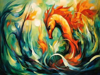 Produktbild: CALVENDO Puzzle Seepferdchen | 1000 Teile Lege-Gr&ouml;&szlig;e 64x48cm Foto-Puzzle f&uuml;r gl&uuml;ckliche Stunden