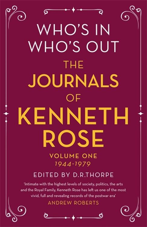 Produktbild: Who's In, Who's Out: The Journals of Kenneth Rose