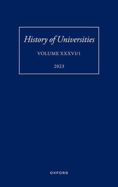 Produktbild: History of Universities: Volume XXXVI / 1
