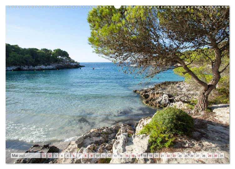 Produktbild: Menorca - Perle im MIttelmeer (hochwertiger Premium Wandkalender 2027 DIN A2 quer), Kunstdruck in Hochglanz