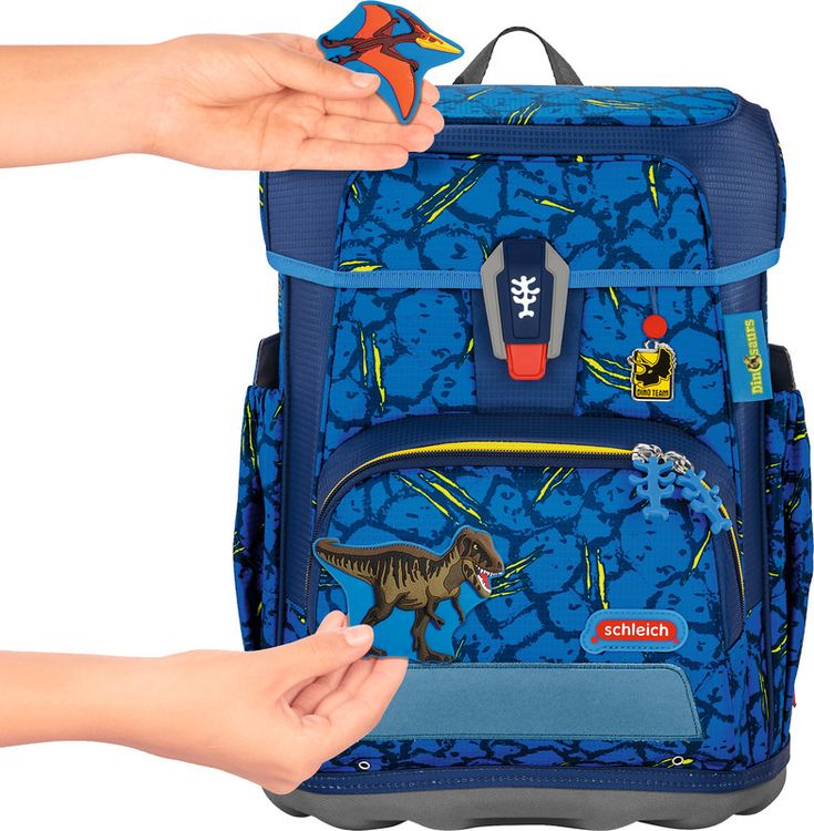 Produktbild: STEP BY STEP&reg; Schulrucksack Zubeh&ouml;rset Magic Mags Limited Edition by SCHLEICH&reg;, Tarbosaurus Dinosaurs