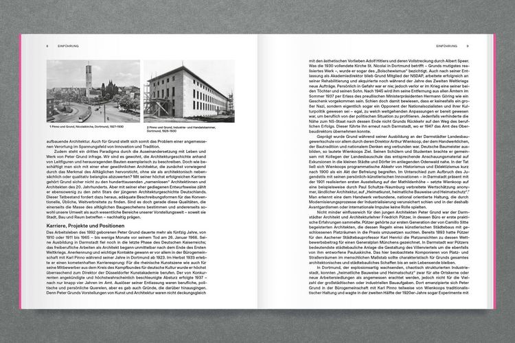 Produktbild: Der Architekt Peter Grund und die Tradition in der Moderne