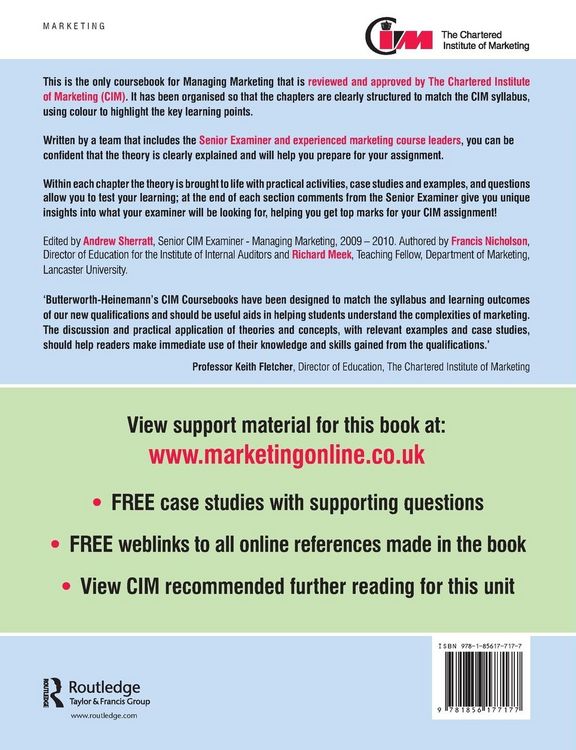 Produktbild: CIM Coursebook