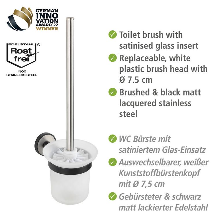 Produktbild: UV-Loc&reg; WC-Garnitur Mod. Udine, Befestigen ohne Bohren mit innovativem Klebesystem