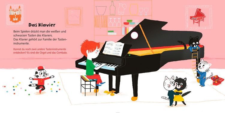 Produktbild: Mein kleines Musikbuch &ndash; Instrumente spielen Rossini, Chopin & Co