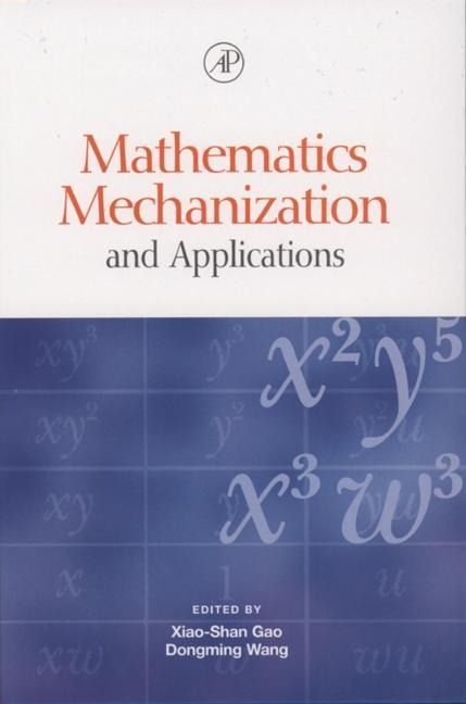 Produktbild: Mathematics Mechanization & Ap