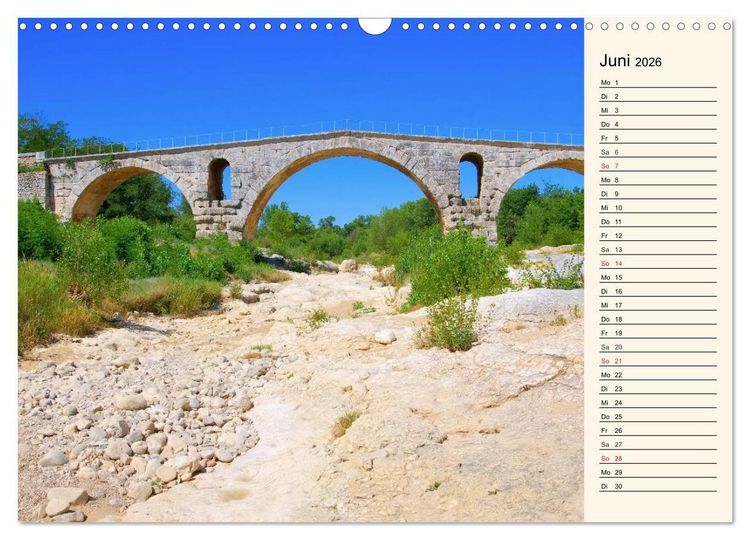 Produktbild: Verzaubernde Provence (Wandkalender 2026 DIN A3 quer), CALVENDO Monatskalender