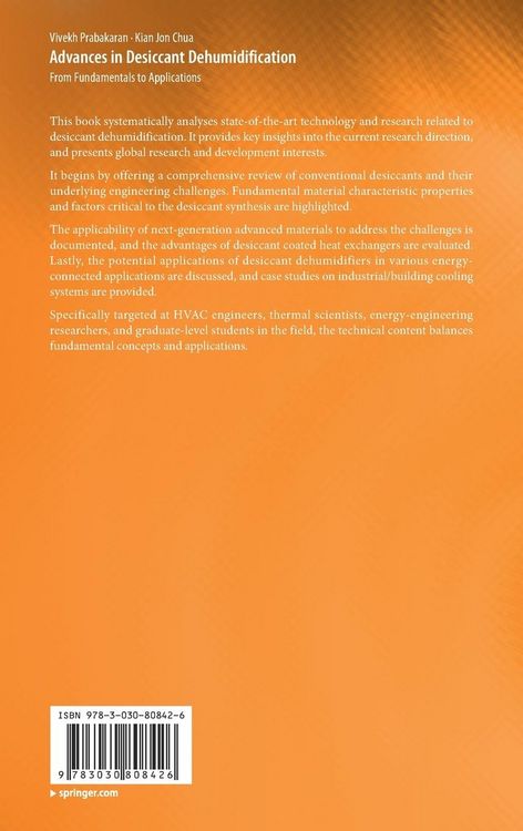 Produktbild: Advances in Desiccant Dehumidification