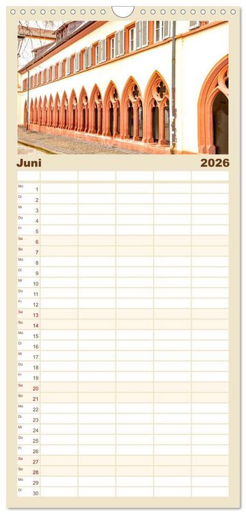 Produktbild: Familienplaner 2026 - Freiburg - Breisgau Metropole mit 5 Spalten (Wandkalender, 21 x 45 cm) CALVENDO