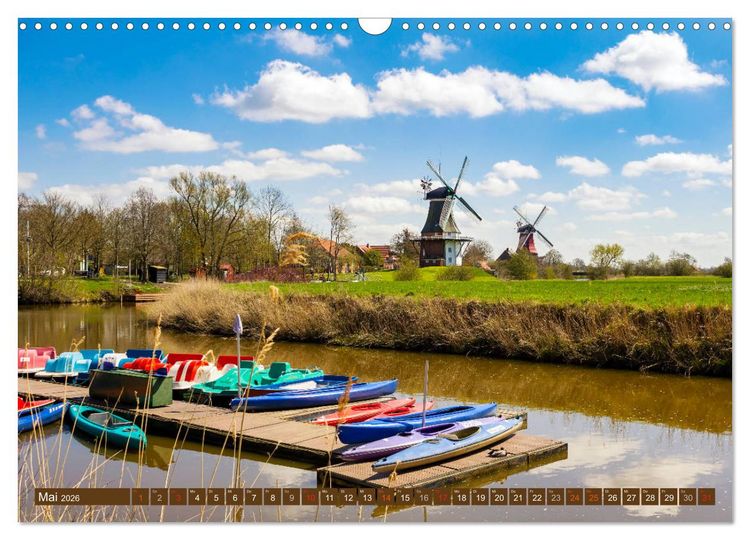Produktbild: Mein Greetsiel (Wandkalender 2026 DIN A3 quer), CALVENDO Monatskalender