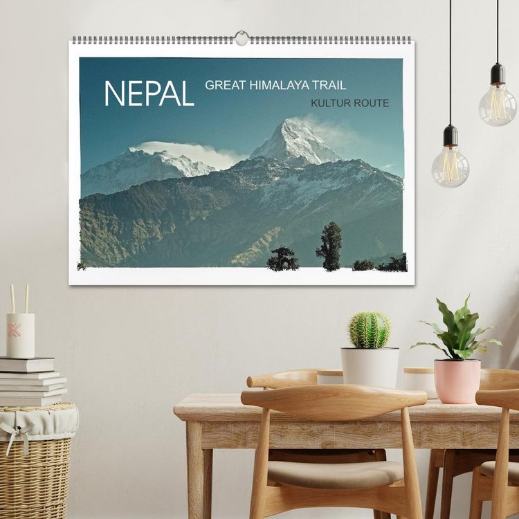 Produktbild: NEPAL GREAT HIMALAYA TRAIL - KULTUR ROUTE (Wandkalender 2026 DIN A2 quer), CALVENDO Monatskalender