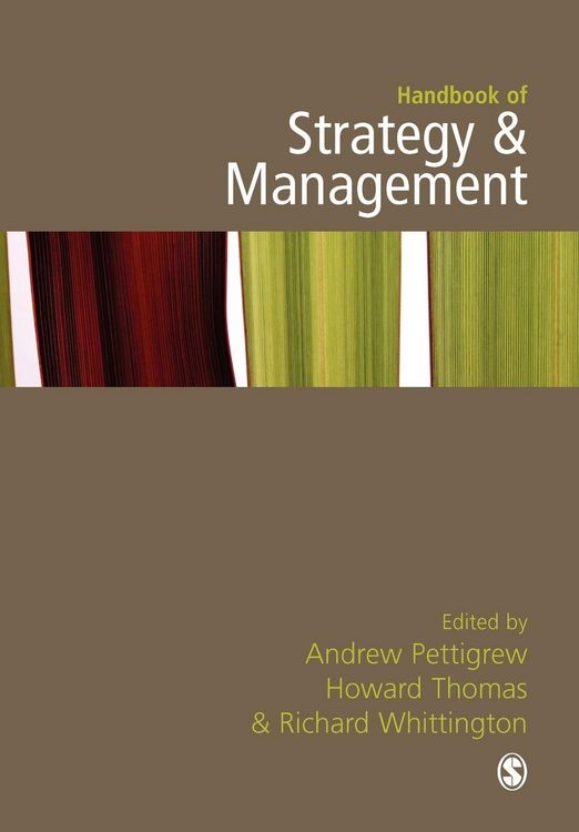 Produktbild: Handbook of Strategy and Management