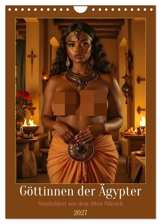 Produktbild: G&ouml;ttinnen der &Auml;gypter (Wandkalender 2027 DIN A4 hoch), CALVENDO Monatskalender