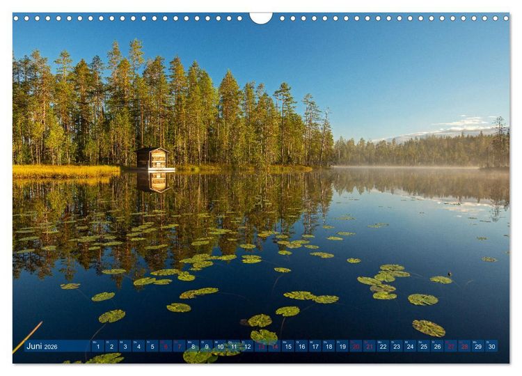Produktbild: Wildes Finnland (Wandkalender 2026 DIN A3 quer), CALVENDO Monatskalender