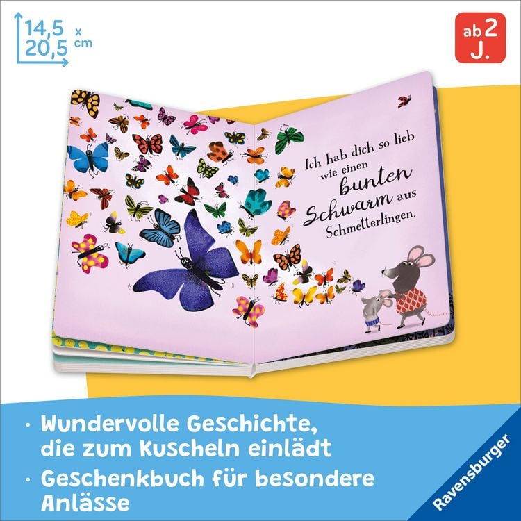 Produktbild: Ich hab dich lieb &hellip; ein bisschen, sehr und noch viel mehr!
