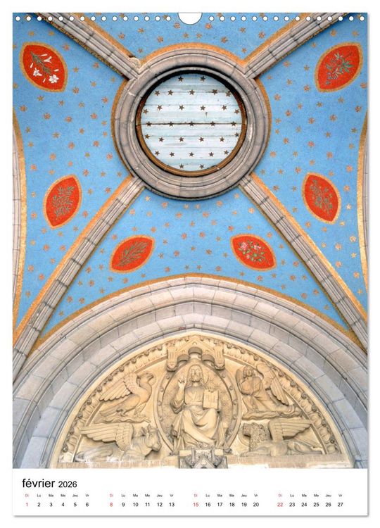 Produktbild: LOURDES Patrimoine (Calendrier mural 2026 DIN A3 horizontal), CALVENDO calendrier mensuel