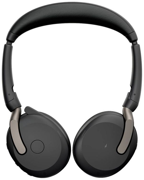 Produktbild: Jabra Evolve2 65 Flex Link380a MS On Ear Headset Bluetooth&reg; Stereo Schwarz Noise Cancelling Headset, Mikrofon-Stummschaltung