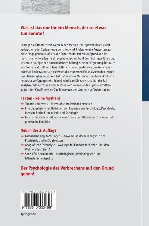 Produktbild: T&auml;terprofile bei Gewaltverbrechen