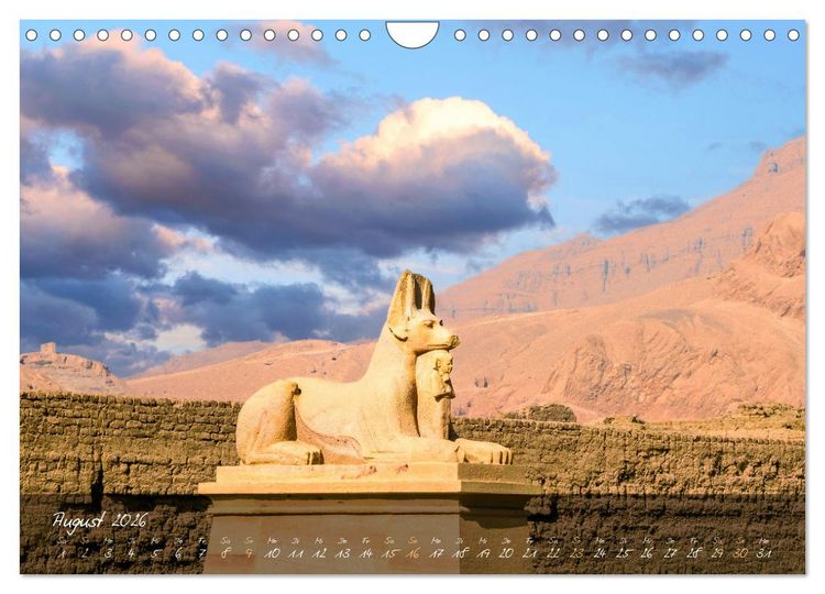 Produktbild: Faszination &Auml;gypten: Kairo - Luxor - Abu Simbel (Wandkalender 2026 DIN A4 quer), CALVENDO Monatskalender