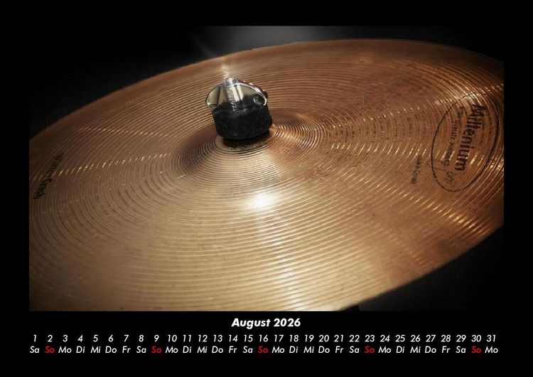 Produktbild: Musik 2026 Fotokalender DIN A3