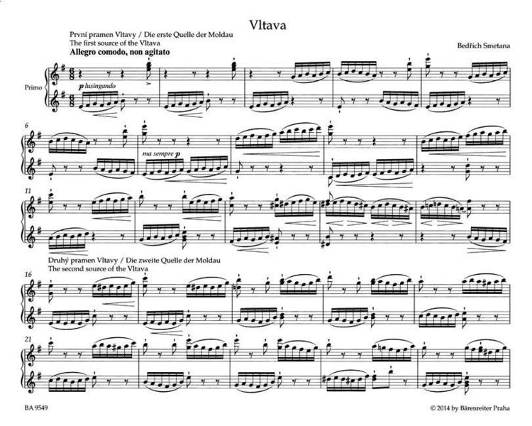 Produktbild: Smetana, B: Moldau (Vltava)