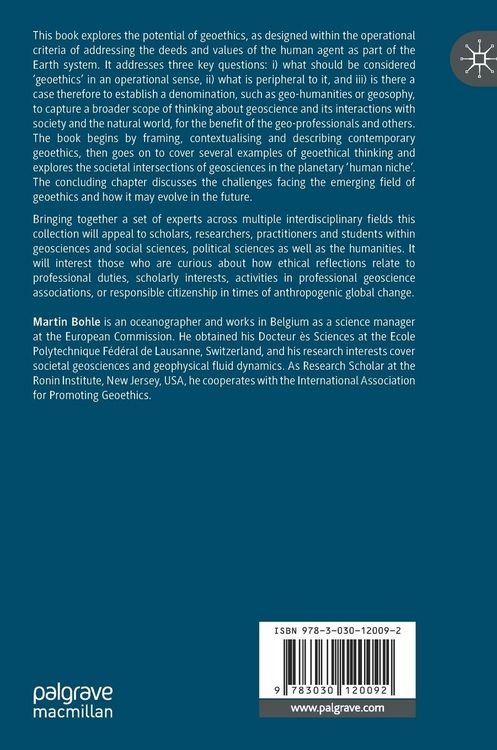 Produktbild: Exploring Geoethics