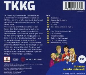 Produktbild: TKKG 236: Schatten aus der Unterwelt