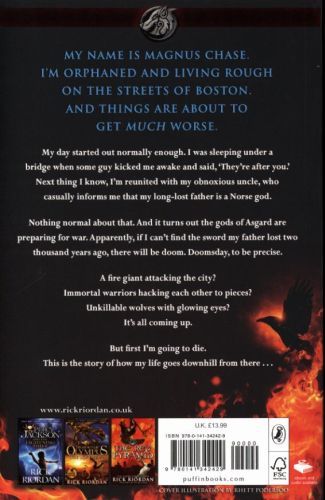 Produktbild: Riordan, R: Magnus Chase and the Sword of Summer (Book 1)