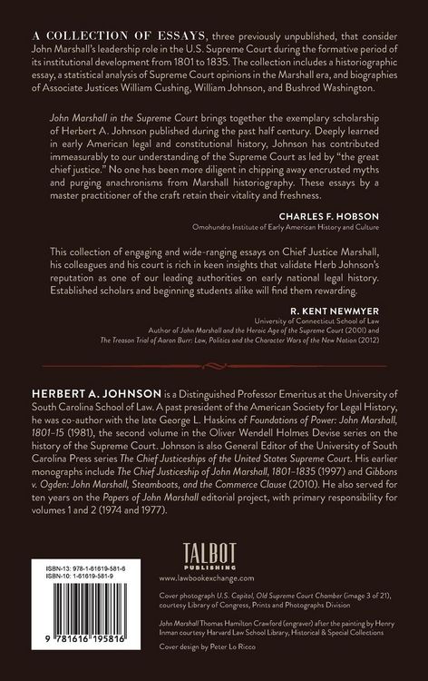 Produktbild: John Marshall in the Supreme Court