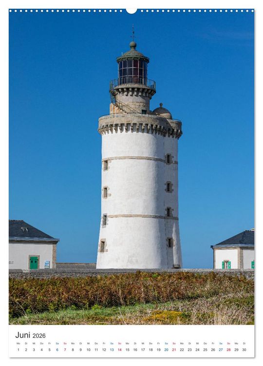 Produktbild: Leuchtturm-Legenden im Westen der Bretagne (hochwertiger Premium Wandkalender 2026 DIN A2 hoch), Kunstdruck in Hochglanz