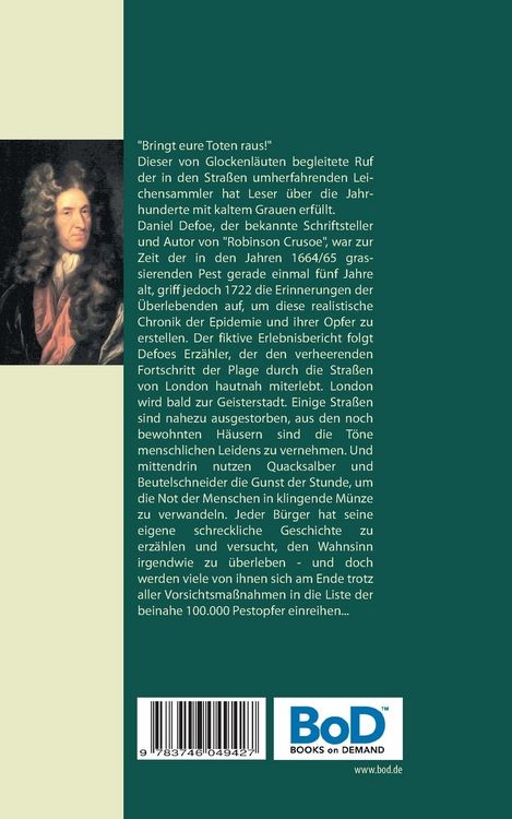 Produktbild: Die Pest zu London